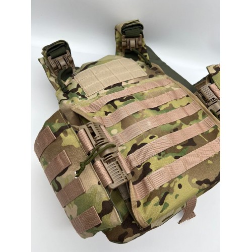 Бронежилет ЗАЩИТНИК в Воронеже с кевларовым баллистическим пакетом C2, капами и бронеплитами Бр5