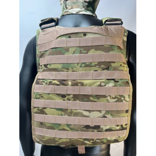 Бронежилет ЗАЩИТНИК в Воронеже с кевларовым баллистическим пакетом C2, капами и бронеплитами Бр5