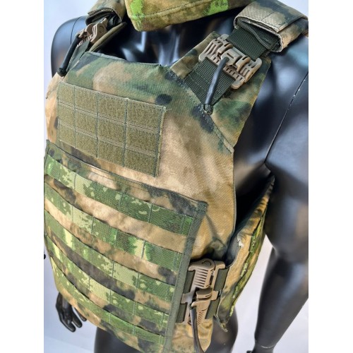 Бронежилет ЗАЩИТНИК в Воронеже с кевларовым баллистическим пакетом C2, капами и бронеплитами Бр5