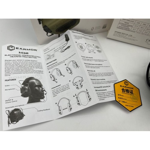 EARMOR M32 активные тактические наушники в Воронеже