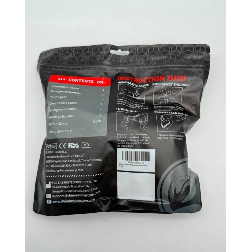 Комплект для остановки кровотечений «Bleeding Control Kit» Rhino Rescue в Воронеже