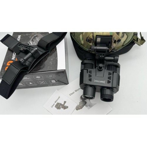 Прибор ночного видения NV-8000 v2.0 3D NIGHT VISION 4K VIDEO с адаптером на шлем в Воронеже