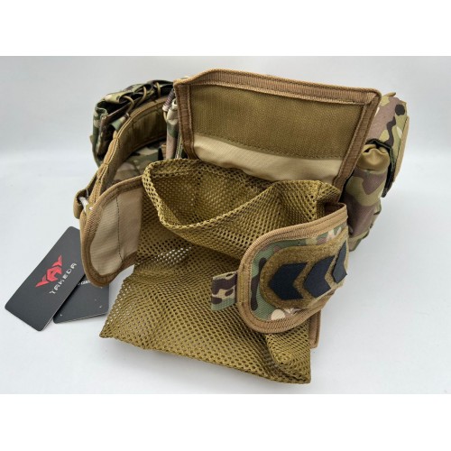 Пояс разгрузочный YAKEDA тактический с подсумками в Воронеже