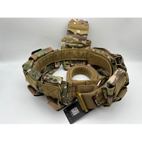 Пояс разгрузочный YAKEDA тактический с подсумками в Воронеже