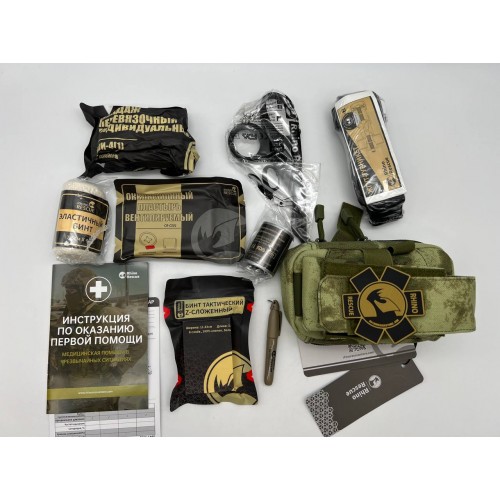 Военная тактическая аптечка “RHINO RESCUE” 11в1 укомплектованная второй эшелон в Воронеже