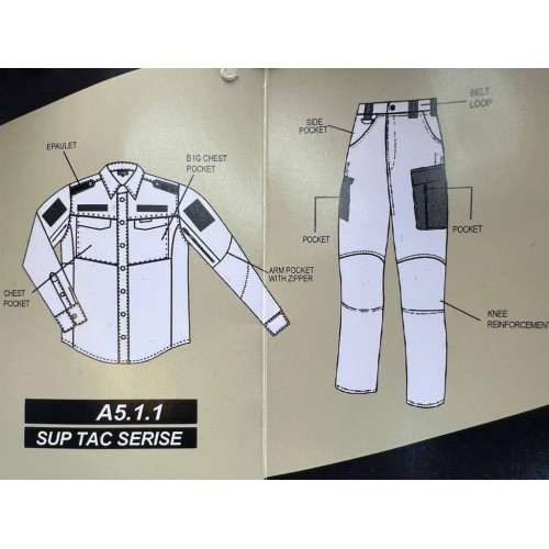 Костюм тактический А5.1.1 «Офицер» (брюки + рубашка) в Воронеже