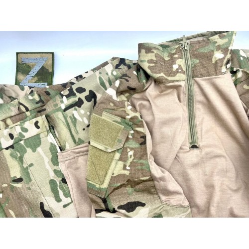 Костюм тактический с наколенниками и налокотниками камуфляжный MTP «Shark  Skin» в Воронеже