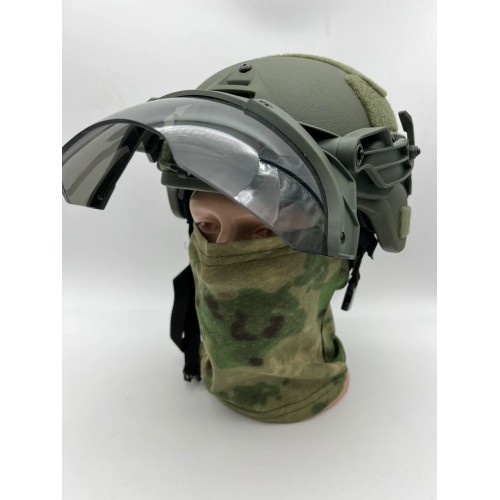 Откидные тактические нашлемные очки с креплением для шлема FAST/MICH/Ops-Core и другим моделям современных тактических шлемов в Воронеже