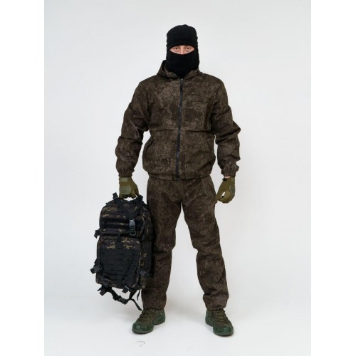 Рюкзак тактический 45 л мультикам тёмный в Воронеже