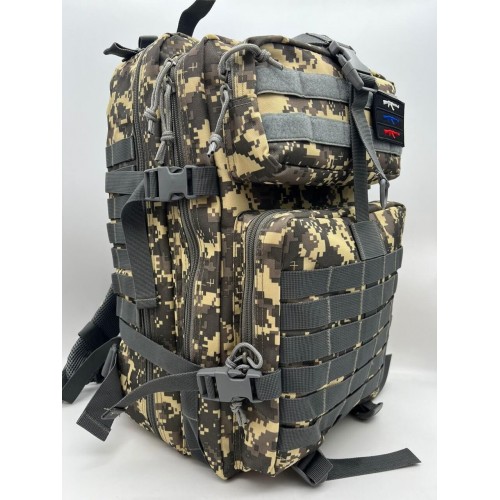 Рюкзак тактический 45 л пиксель/серый в Воронеже