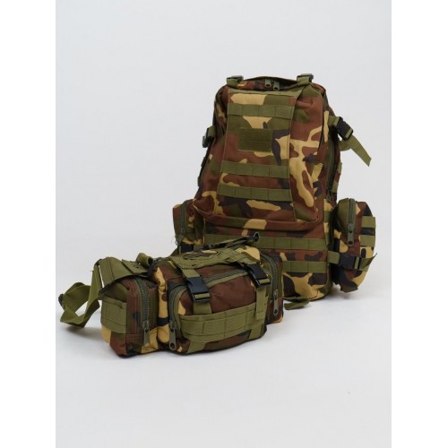 Рюкзак тактический 55 л со съемными подсумками в Воронеже