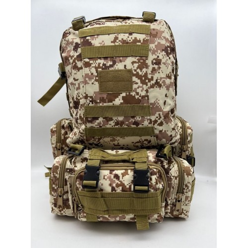 Рюкзак тактический 55 л песок/пиксель в Воронеже