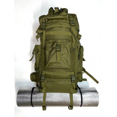 Рюкзак тактический 75 литров цвет хаки в Воронеже
