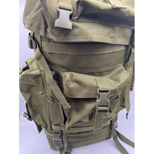 Рюкзак тактический 75 литров цвет хаки в Воронеже