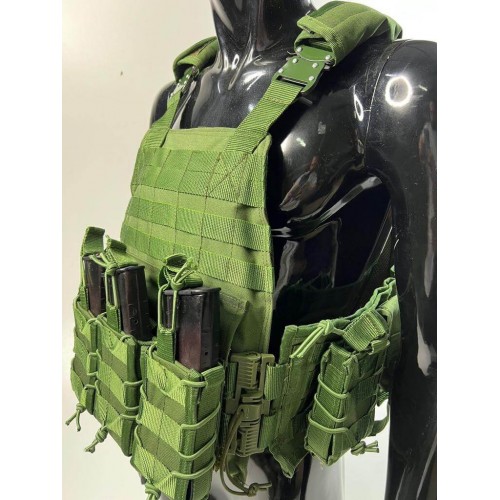 Тактический разгрузочный жилет/плитник с подсумками на molle . Быстросъёмный cobra / fast Drop в Воронеже