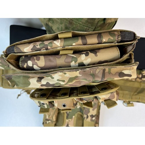 Жилет (плитник быстросъёмный/разгрузка) с возможностью установки боковых плит или боковых баллистических пакетов в Воронеже